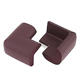 YideaHomeコーナークッション 角 8個 セット 柱 や テーブル など 家具 の角を コーナーガード で 保護 して 赤ちゃん や ご年配 の方の ケガ防止 両面テープ 付き