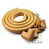 WDYK 赤ちゃん/ベビー/お子様やご年配の方　ケガ防止! 360度全面保護 自由DIY コーナーガード付き テーブル/ベビーベッド/柱の角などにも　最新版超弾力性抜群 【ガードクッション2ｍ＋コーナ