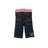 [ミキハウス] MIKIHOUSE 【ダブルＢ】 モンキーパンツ風８分丈スパッツ （70cm・80cm・90cm） 61-9801-508 インディゴブルー 70cm
