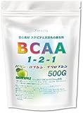 JAY&CO. 安心の無添加（合成甘味料・合成着色料） BCAA 1-2-1 (レモン, 500g)