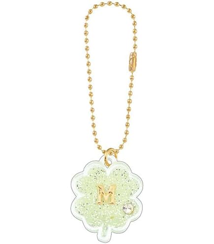 AKOAKO　イニシャル キーリング【R】２点 Amazon.co.jp: クラックス クローバー イニシャル キーホルダー