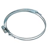 【10個セット】ダクト用ホースバンド SYバンド 右巻 鉄製(材質：SS) 呼径75mm
