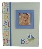 C.R. Gibson B is for Boy Keepsake Memory Book of Baby's First Year (Discontinued by Manufacturer) by