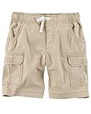 カーターズ Carter's ショートパンツ Pull-On Cargo Shorts 3M (55-61cm) & モスリン ウォッシュタオル付き