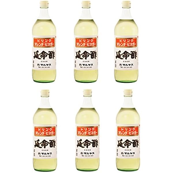 Amazon.co.jp: マルヤス みかんのお酢 延命酢 ドリンク オレンヂ