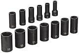 Grey Pneumatic Gy1213Msd .38 In. Drive 13 Piece Semi-Deep Metric Set