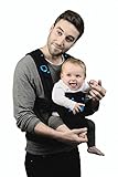 We Made Me Pao Papoose 3-in-1 Front and Back Baby Carrier (Midnight Black) by We Made Me [並行輸入品]