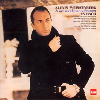 【専用売約済】ワイセンベルク／バッハ：主よ、人の望みの喜びよ（ピアノ小品集） J.S.バッハ:「主よ、人の望みの喜びよ」(ピアノ曲集) | ワイセンベルク