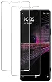 【2枚セット】Xperia 1 III ガラスフィルム 指紋認証対応 SOG03 SO-51B 強化ガラスフィルム フィルム 日本素材製 液