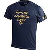 Under Armour NCAA youth-notre Dame Fighting irish-play Like a Champion today-nutech Tシャツ