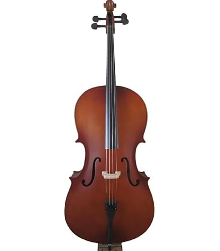 Amazon | Cecilioチェロ楽器-子供と大人のフルサイズチェロ、弓、弦