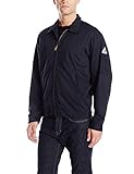 Bulwark Flame Resistant 9 oz Twill Cotton Excel FR Regular Zip-In and Zip-Out Jacket Navy X-Large [並