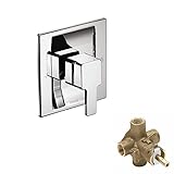 Moen KSV90-P-TS2711CR 90 Degree Shower Valve, Chrome by Moen