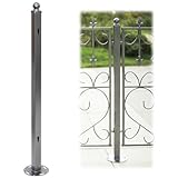 モダンエクステリアフェンス ハンマートーンフェンス用ポスト ストレート連結用 IEF-POST02ST