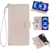 ZAZ for OPPO A5 5G 手帳ケース オッポA5 手帳型 手帳タイプ ケース カバー PUレザー カードポケット カード収納 サイドポケット スタンド機能 マグネット開閉 ベージュ or-WJT-WH-X727