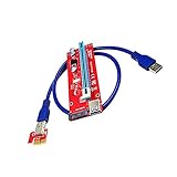 Fityle ABS樹脂　PCI-E PCI　 エクスプレス　16X　エクステンダー　ライザー　カード　アダプター　SATA電源スロット付き