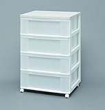 引き出し 衣類ケース キャスター ウッドトップチェスト ホワイト/ホワイト 654