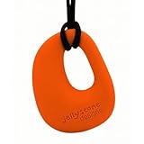 1 X Organic Pendant - Silicone Necklace (Teething/Nursing) (Carrot) by Jellystone Designs [並行輸入品]