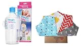 EasyGo Baby Formula Dispenser + Baby Bibs Gift Set by EasyGo Baby