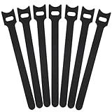 ケーブル結束バンド マジックテープ ケーブルタイ 繰り返し利用可能 (15cm 100本)