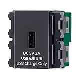 パナソニック(Panasonic) 埋込充電用USBコンセント グレー WN1471H