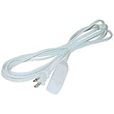 eDragon 6 feet 3 Outlet Power Extension Cord UL/CSA White 16/2 Power Cable (ED71316) [並行輸入品]