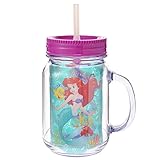 リトルマーメイド アリエル ストロー タンブラー(ディズニープリンセス コップ グッズ)
