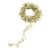 日本ビダヤコム HOMEDECO ボックスウッドロープ GA0108 グリーン/クリーム