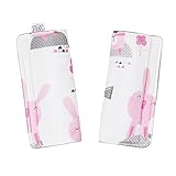 MayLily Premium | 竹素材ベルトカバー 車用・ベビーカー用 (バンブーベルトカバー ) | 100%竹ビスコース | 抗アレルギー | ポーランド製 | 多くの色で利用可能