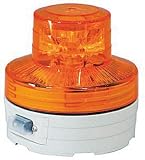 [3561348]日動　電池式ＬＥＤ回転灯ニコＵＦＯ　夜間自動点灯タイプ　黄 NUBY