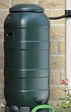 ハーコスター　雨水タンク　スペースセイバ・ウォーターバット　100L　HS100WBB　レイントラップ（集水器）・スタンドは別売　『英国製』