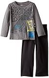 Gerber Graduates Little Boys '幼児用ロングスリーブトップとパンツセット、スケートボード US サイズ: 4T