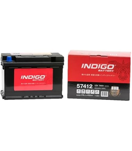 Amazon.co.jp: INDIGO バッテリー 57412 レクサス対応SC430 DBA-UZZ40