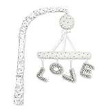 Just Born Ruffled Medallions Love Musical Mobile by Just Born