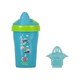 ソフトスパウト幼児のトレーナーカップ、青 (Vital Baby) (x 6) - Vital Baby Soft Spout Toddler Trainer Cup, Blue (Pack of 6