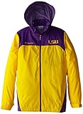 NCAA LSU Tigers Collegiate Glennaker Lake Rainジャケット 3L イエロー