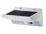 Yegu 21LED ソーラーライト センサーライト 人感センサー 電気代ゼロ 高輝度 防犯ライト 屋外 防水 壁掛け