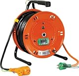 [N-1255584]日動　電工ドラム　びっくリール　１００Ｖ　アース漏電しゃ断器付　３０ｍ NLEB30S