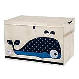 3 Sprouts Toy Chest In Whale