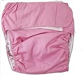 yuaseiharu おむつカバー介護用【大人用オムツカバー】マジックテープ止め (ピンク, Ｆサイズ)