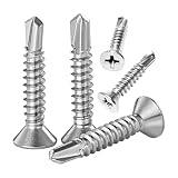 ステンレス ドリルネジ ドリルビス M4.2 M4.8 16mm 25mm 32mm 38mm 45mm 50mm 鉄板ビス なべビス シンワッシャー ねじ 木ねじ ドリルビスセット (4.8H25-60本入り)