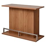 アビライト 大川家具(日本製) 木製バーカウンターコーナー用幅120 ダークブラウン ic0079