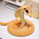 ぬいぐるみ キングコブラ 超長 リアル へび 猛獣動物 可愛い 肌触りよい 全年齢向けのぬいぐるみ 柔らか ソフトぬいぐるみ装飾品 子供向けぬいぐるみギフト 115cm 添い寝まくら バレンタイン スタイル5 クリスマスプレゼント