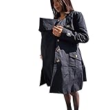 【LOVE MIC】ママコート ダッカー付 トレンチコート アウター マタニティ【産前・産後】 (M, ベージュ)