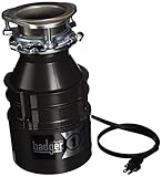 Insinkerator BADGER1CORD Household Food Waste Disposer with Cord, 1/3 Horsepower, Grey [並行輸入品]