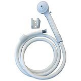 LASCO 83011 Wシングル機能Hand Heldシャワーブラケット、ホワイト仕上げ