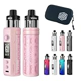 【S2】 VOOPOO DRAG S2 ドラッグ S2 FlavorKitchenオリジナルポーチセット/VAPE 電子タバコ スターターセット (Glow Pink)