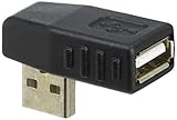 エスエスエーサービス　USB A変換コネクタ (Aメス/Aオス L型上向き)