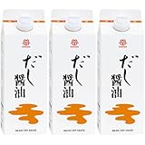鎌田醤油 だし醤油 ５００ｍｌ ×３本