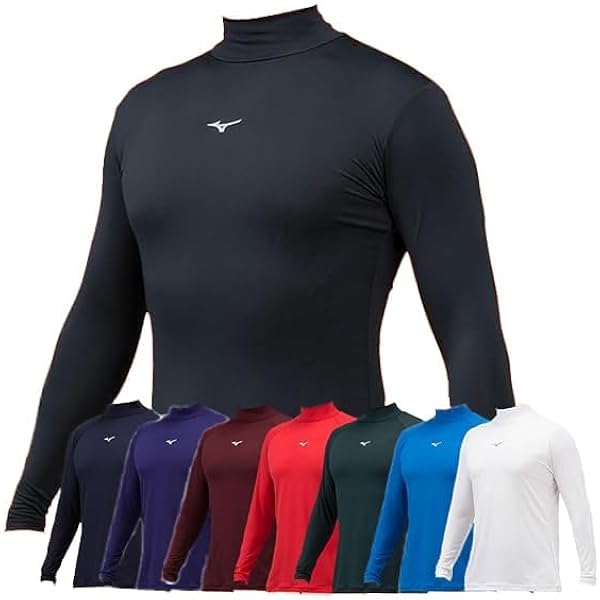 Amazon | MIZUNO バイオギア・アンダーシャツ ハイネック・長袖